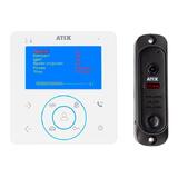 Комплект видеодомофона Atix AT-I-K410C/T White миниатюра №0