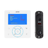 Комплект видеодомофона Atix AT-I-K410C/T White миниатюра №1