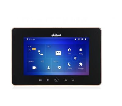 Монитор IP видеодомофона Dahua DHI-VTH5221D-S2 (Черный)