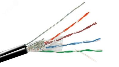 Кабель UTP 4 пары AWG 24 категория 5е (внешняя) Cu Premium