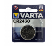 Элемент питания Lithium VARTA CR2430 BL1 миниатюра №0