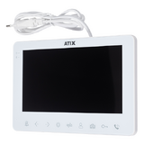 Комплект видеодомофона Atix AT-I-K711C/T White миниатюра №3
