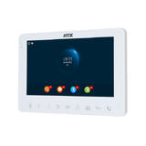 Комплект видеодомофона Atix AT-I-K711C/T White миниатюра №2